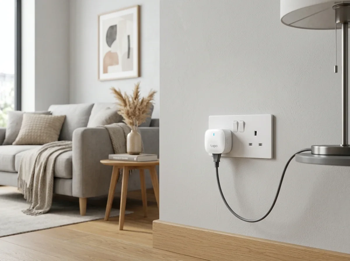 2026年スマートプラグおすすめ比較ガイド。Tapo P110M・SwitchBot Plug Miniなど人気5製品を並べた比較写真