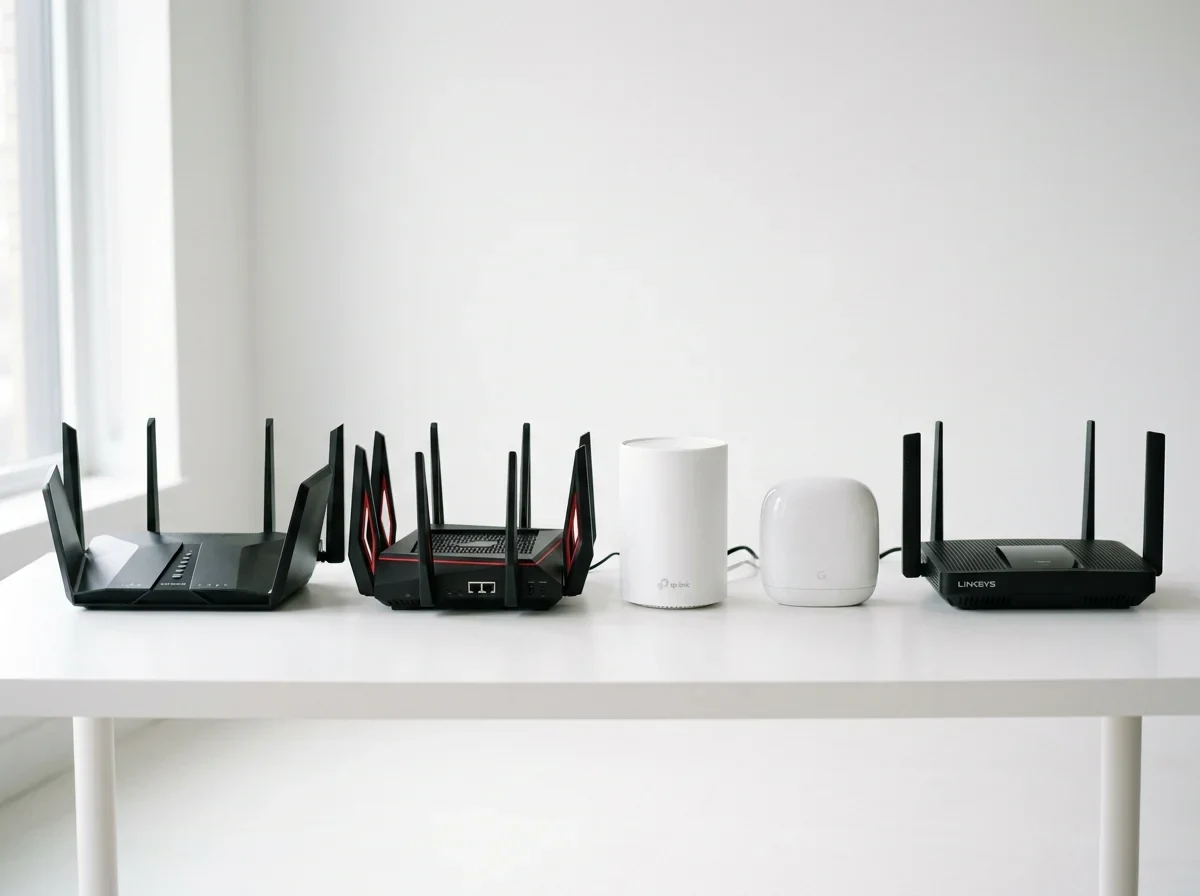 Wi-Fiルーター5機種の比較