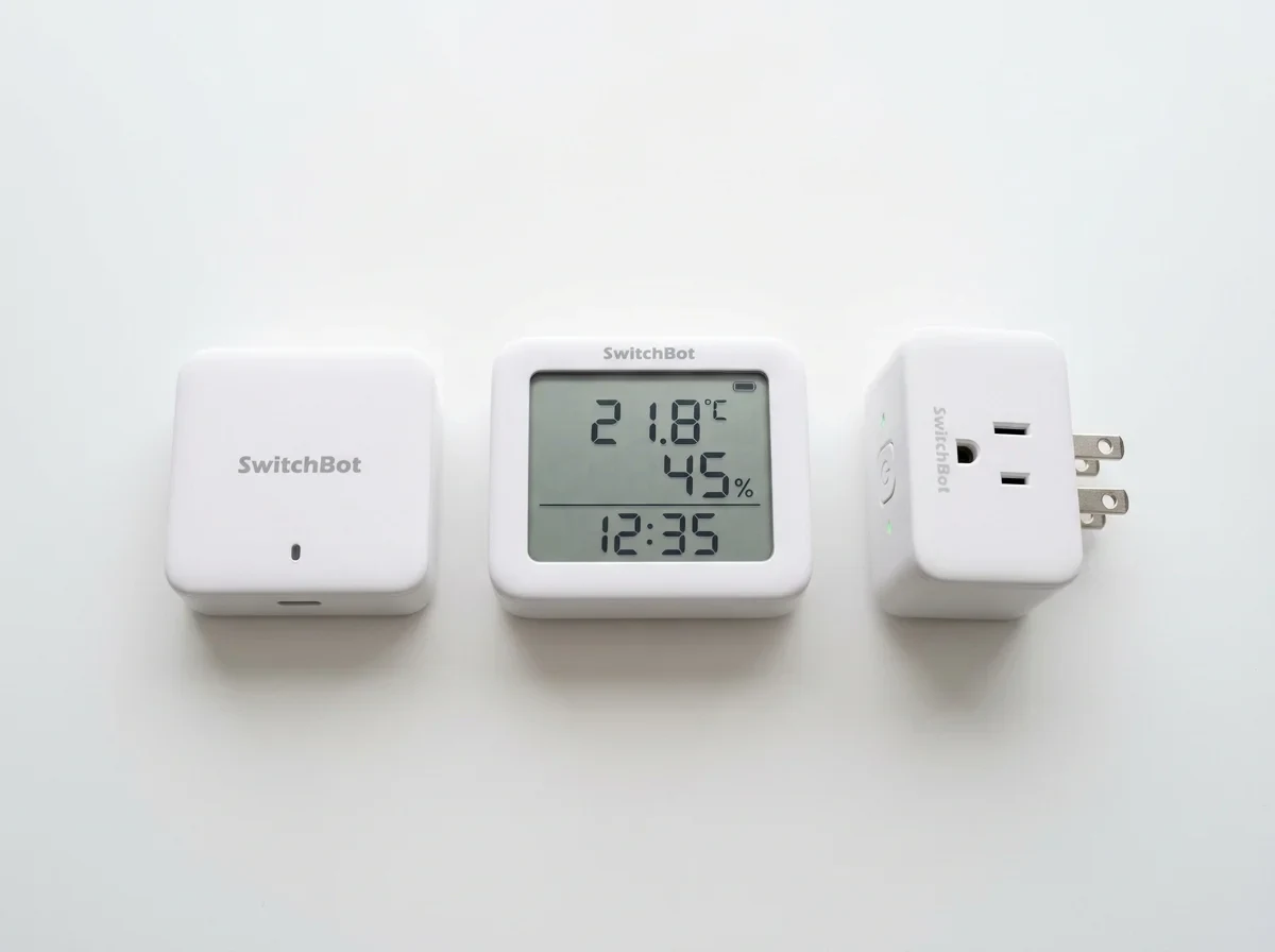 SwitchBotデバイスのサイズ比較