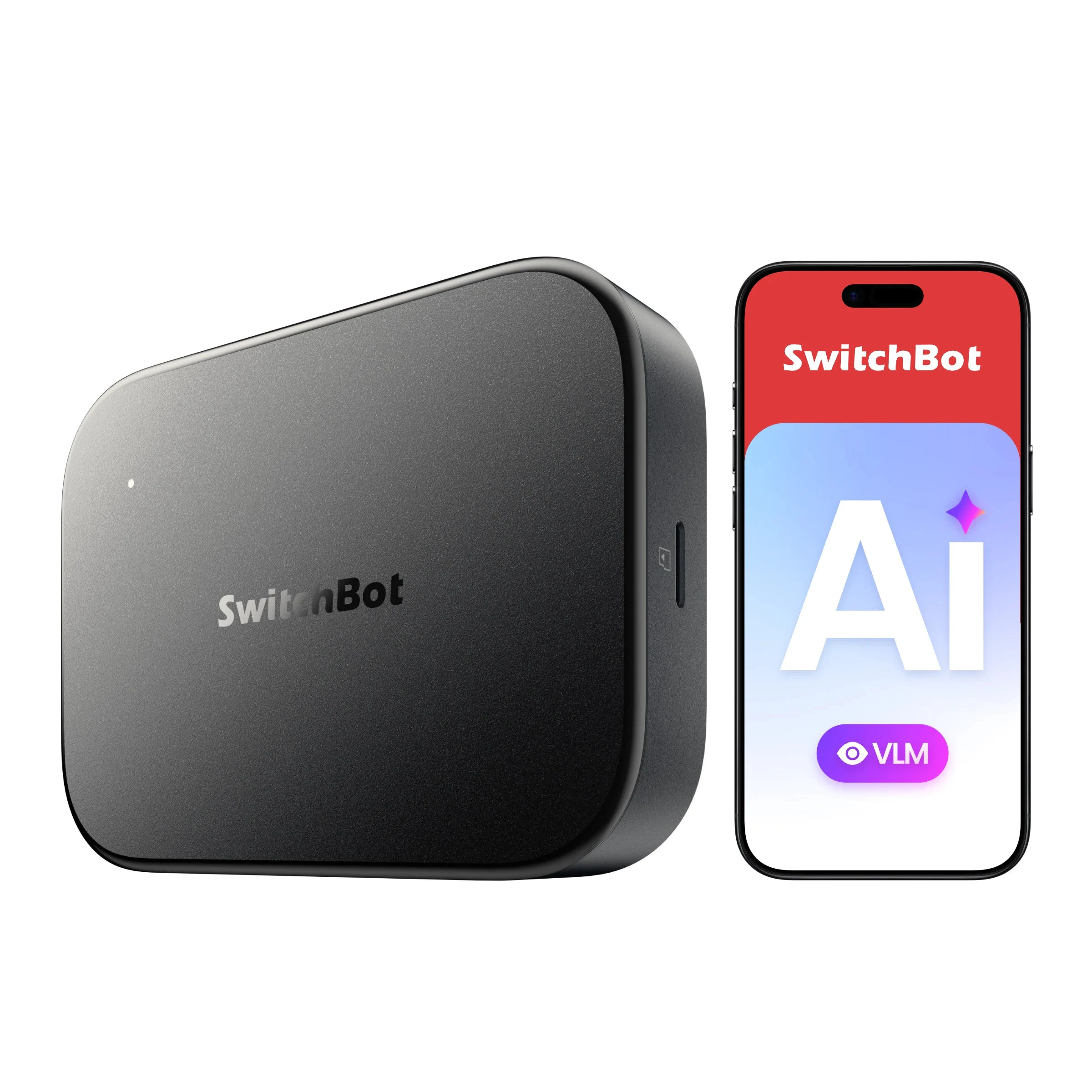 SwitchBot AIハブを中心に家族操作向けのスマートホームハブを比較するイメージ